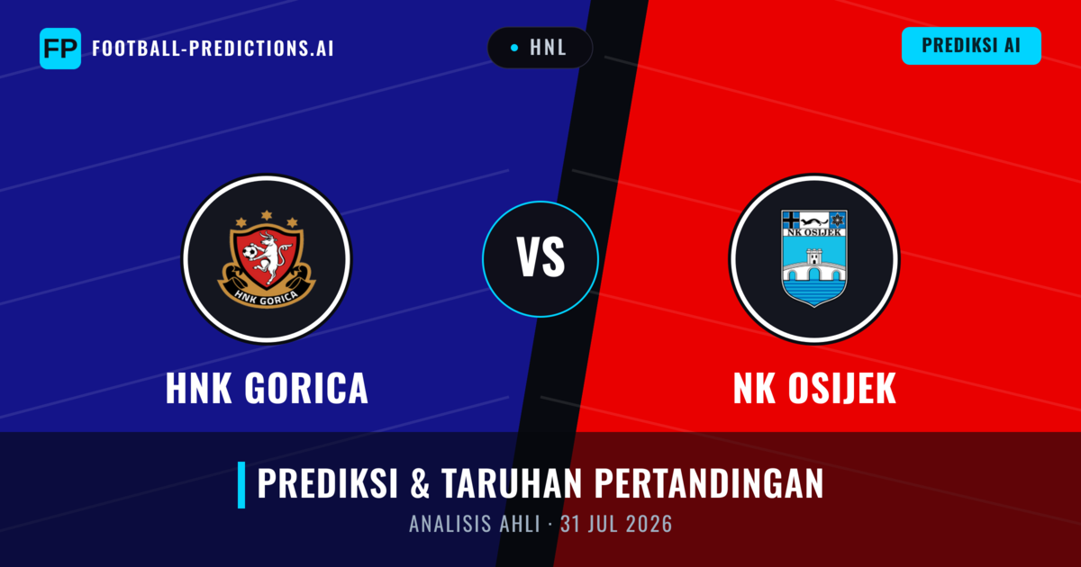 HNK Gorica vs NK Osijek — prediksi dan pratinjau pertandingan