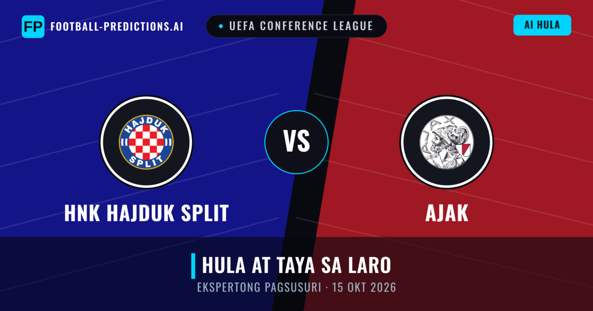 HNK Hajduk Split vs Ajak — hula at preview ng laban