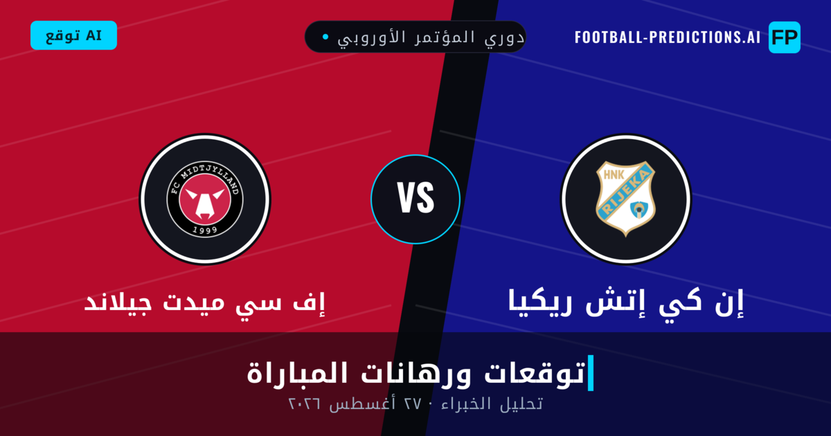 إن كي إتش ريكيا ضد إف سي ميدت جيلاند — توقعات ومعاينة المباراة