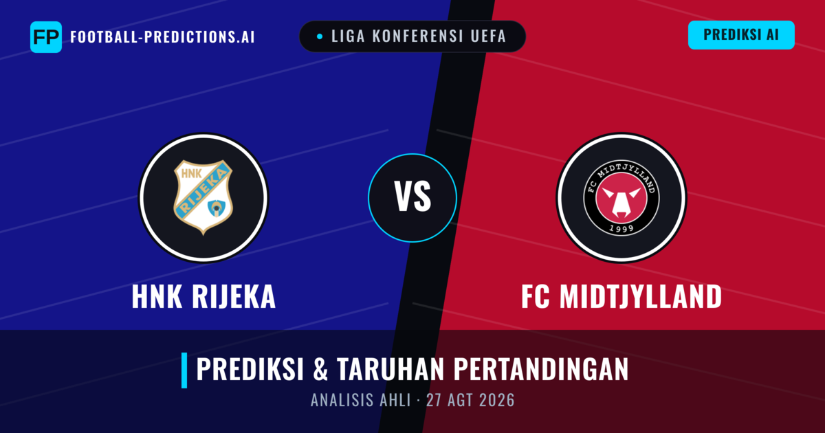 HNK Rijeka vs FC Midtjylland — prediksi dan pratinjau pertandingan