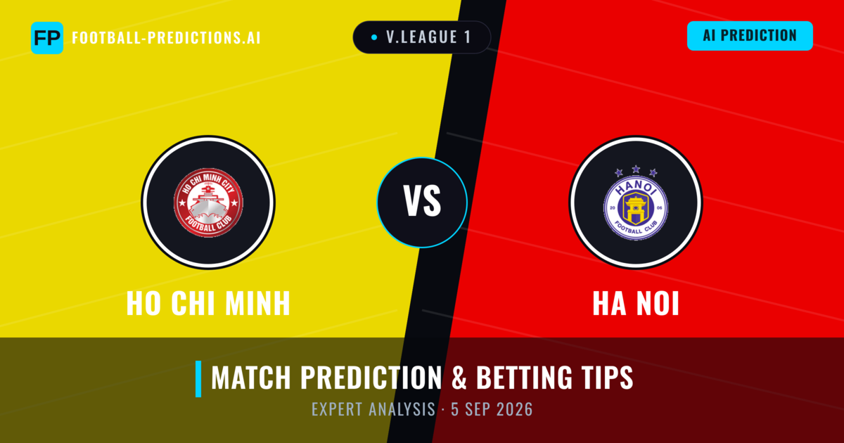 Ho Chi Minh vs Ha Noi — match prediction & preview