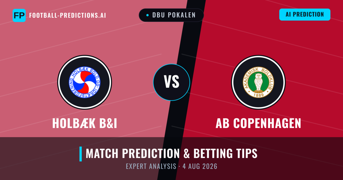 Holbæk B&I vs AB Copenhagen — match prediction & preview
