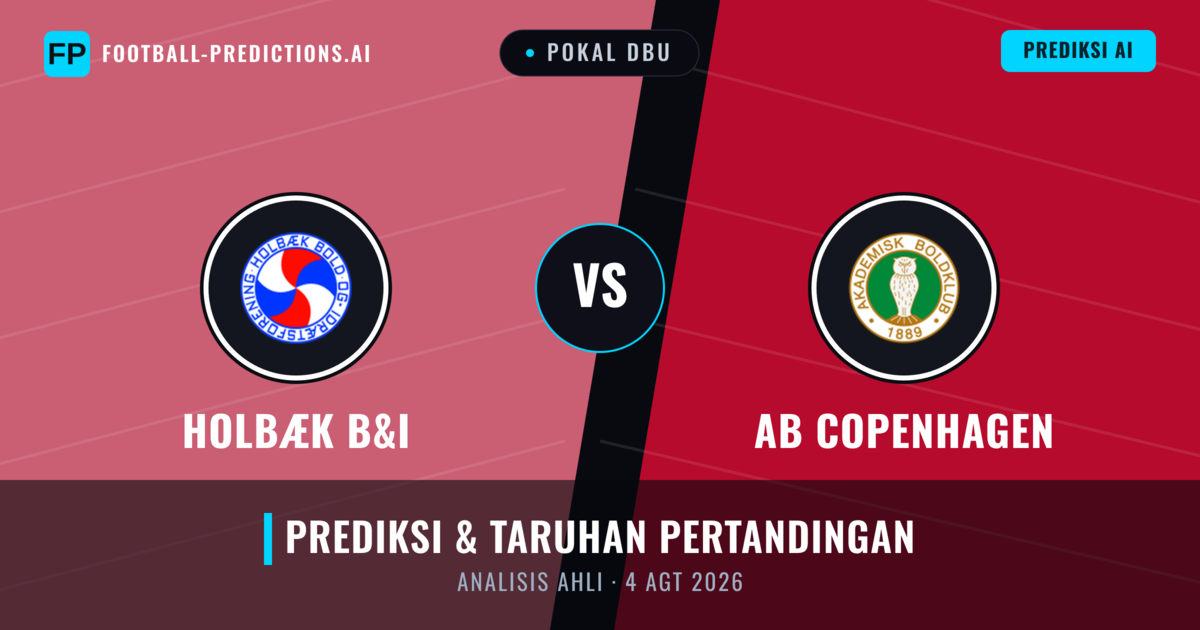 Holbæk B&I vs AB Kopenhagen — prediksi dan pratinjau pertandingan