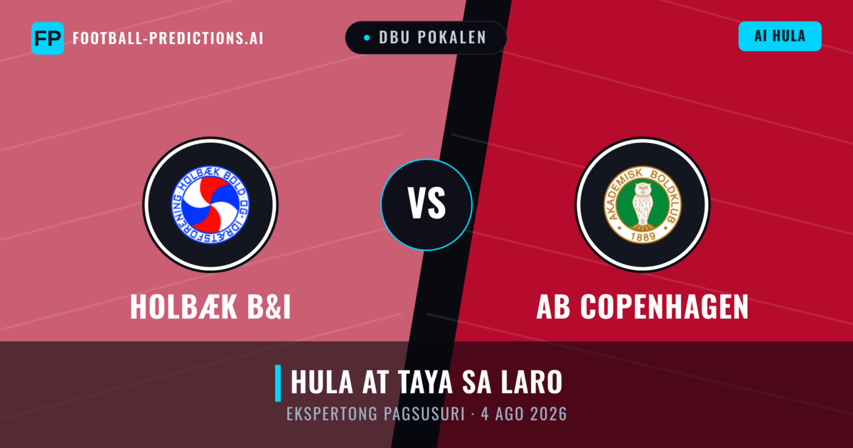 Holbæk B&I vs AB Copenhagen — hula at preview ng laban