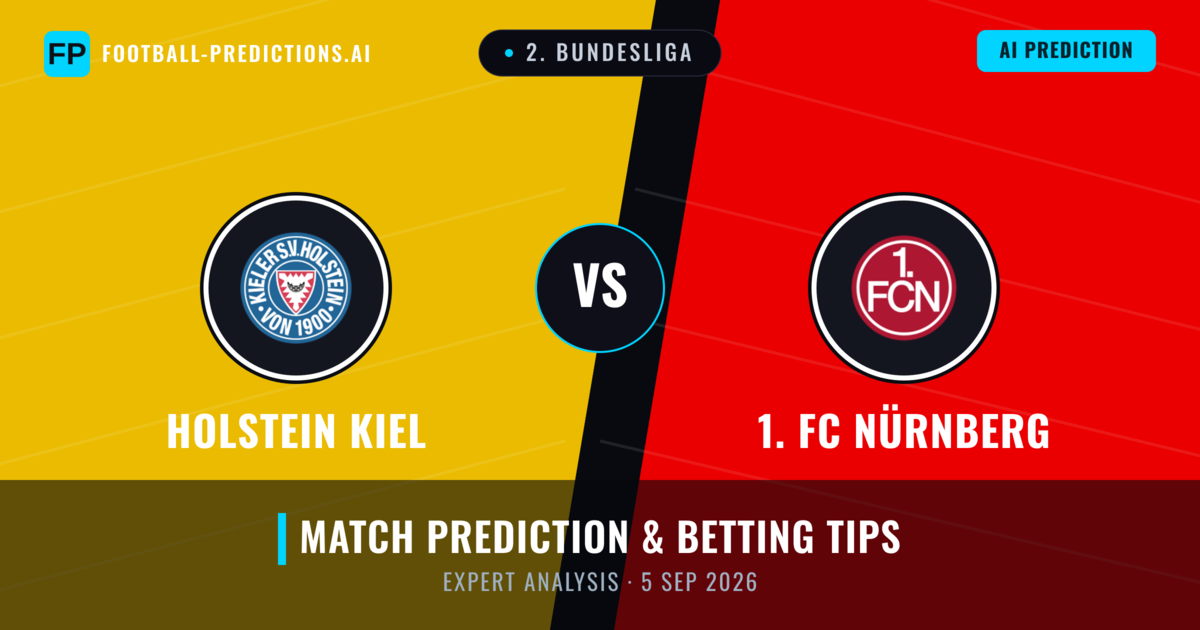 Holstein Kiel vs 1. FC Nürnberg — match prediction & preview
