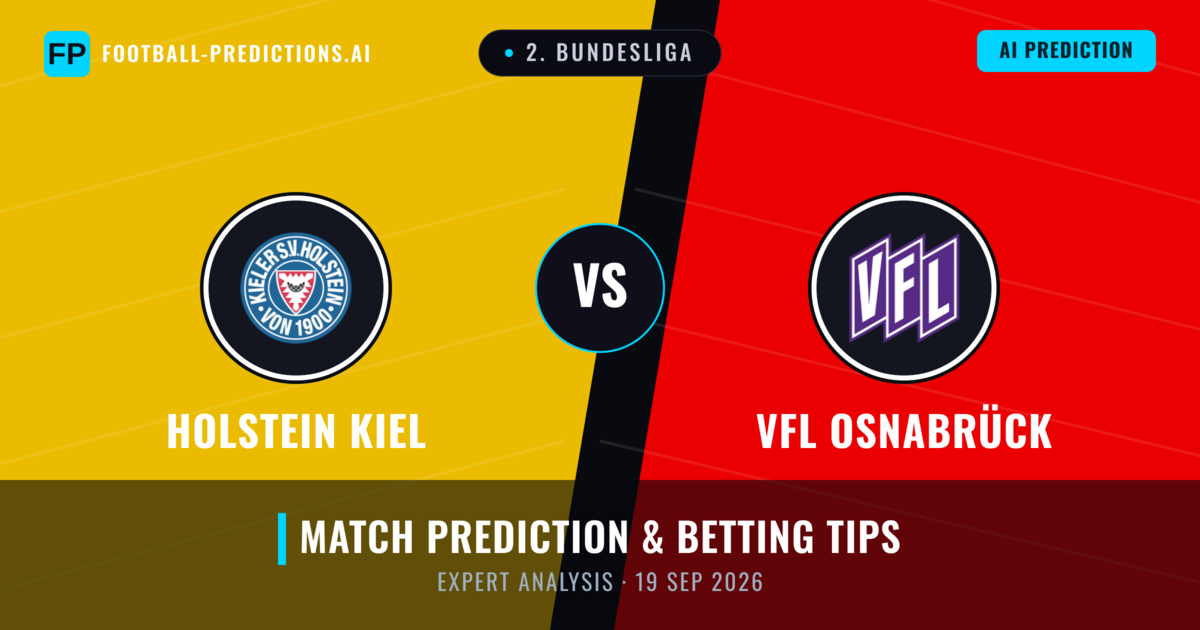 Holstein Kiel vs VfL Osnabrück — match prediction & preview