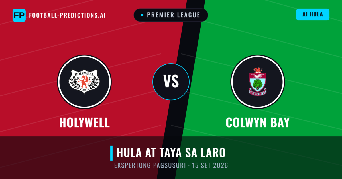 Holywell vs Colwyn Bay — hula at preview ng laban