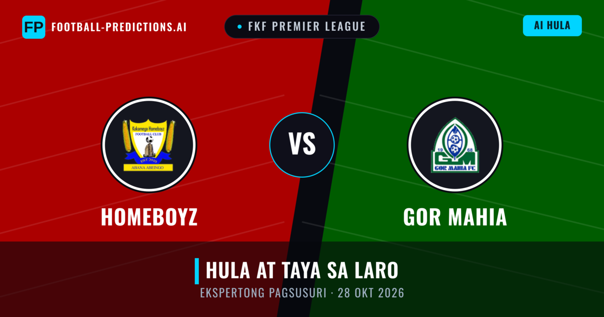 Homeboyz vs GOR Mahia — hula at preview ng laban