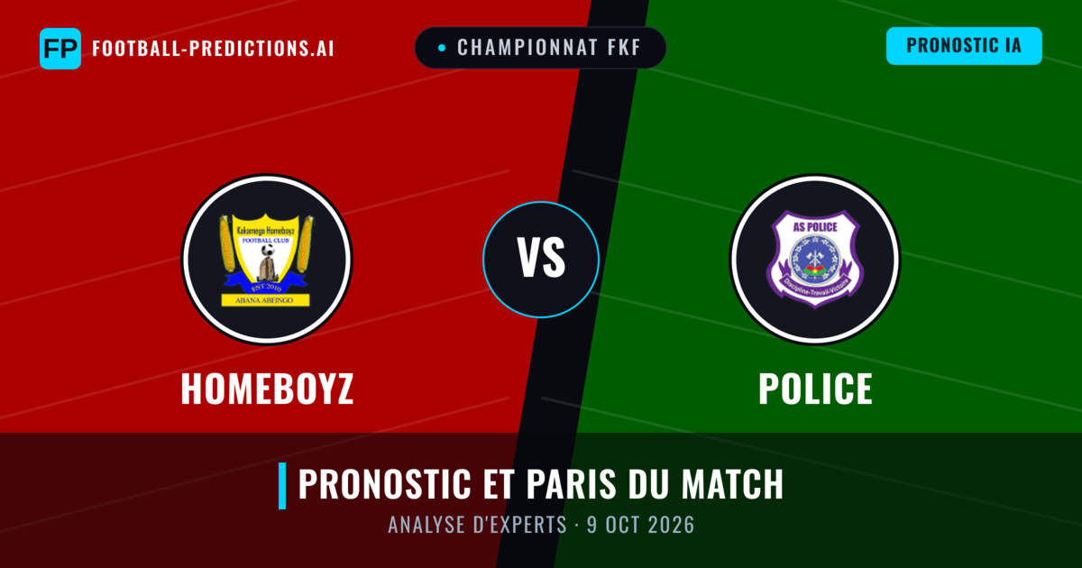 Homeboyz vs Police — pronostic et avant-match