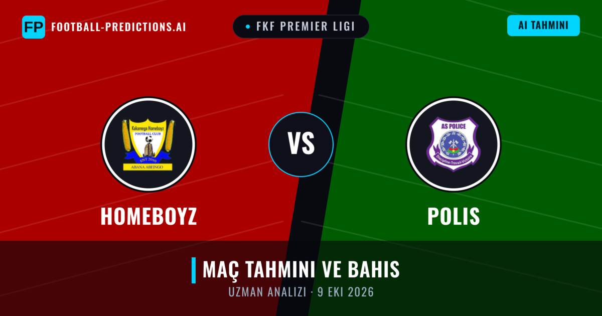 Homeboyz - Polis — maç tahmini ve önizleme