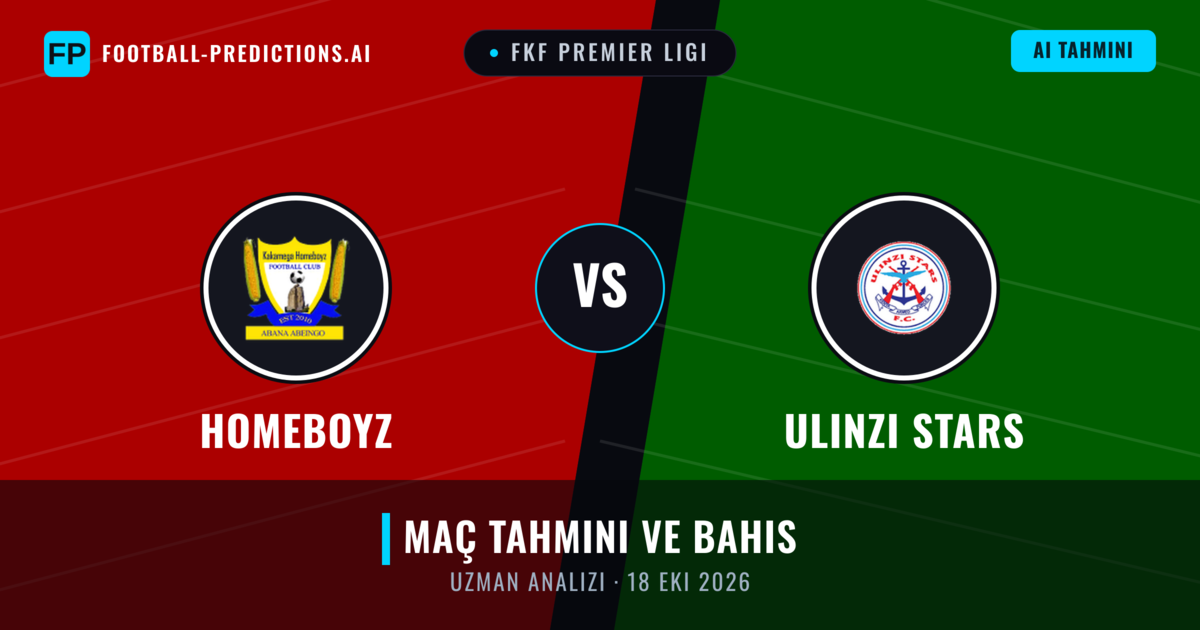 Homeboyz - Ulinzi Stars — maç tahmini ve önizleme