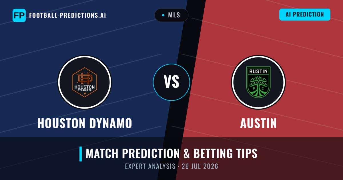Houston Dynamo vs Austin — match prediction & preview