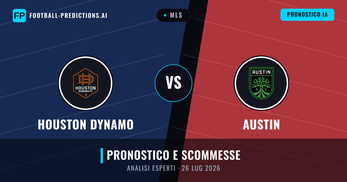 Houston Dynamo vs Austin — pronostico e anteprima del match