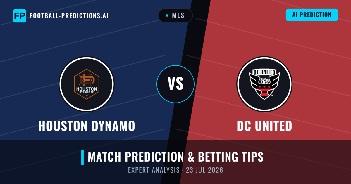 Houston Dynamo vs DC United — match prediction & preview
