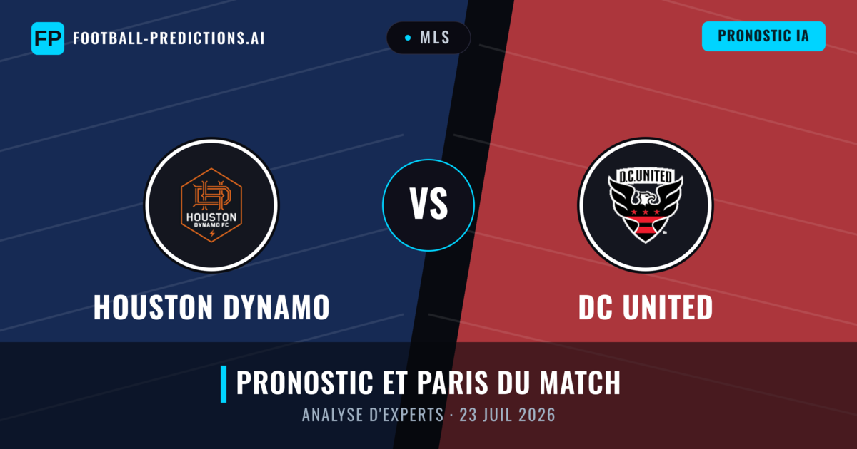 Houston Dynamo vs DC United — pronostic et avant-match