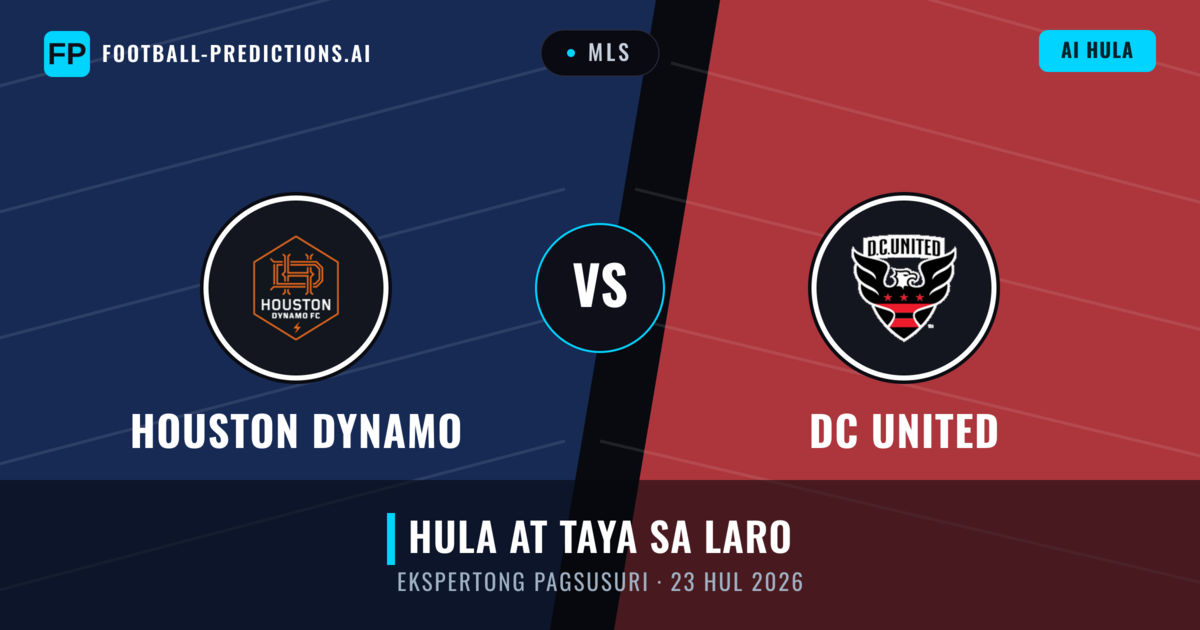 Houston Dynamo vs DC United — hula at preview ng laban