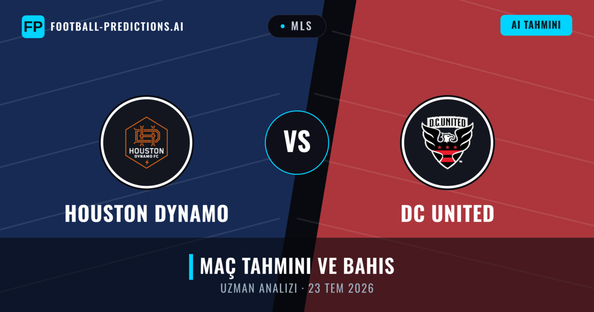 Houston Dynamo - DC United — maç tahmini ve önizleme