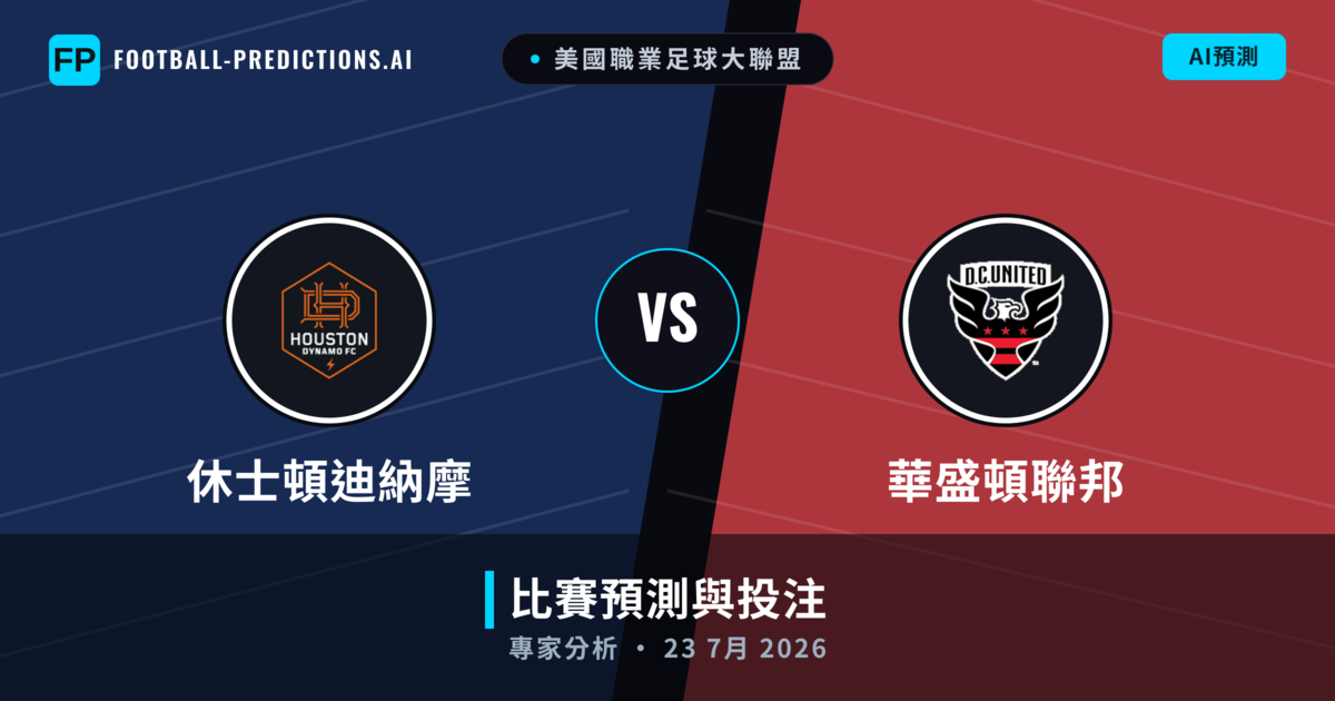 休士頓迪納摩 vs 華盛頓聯邦 — 比赛预测和前瞻