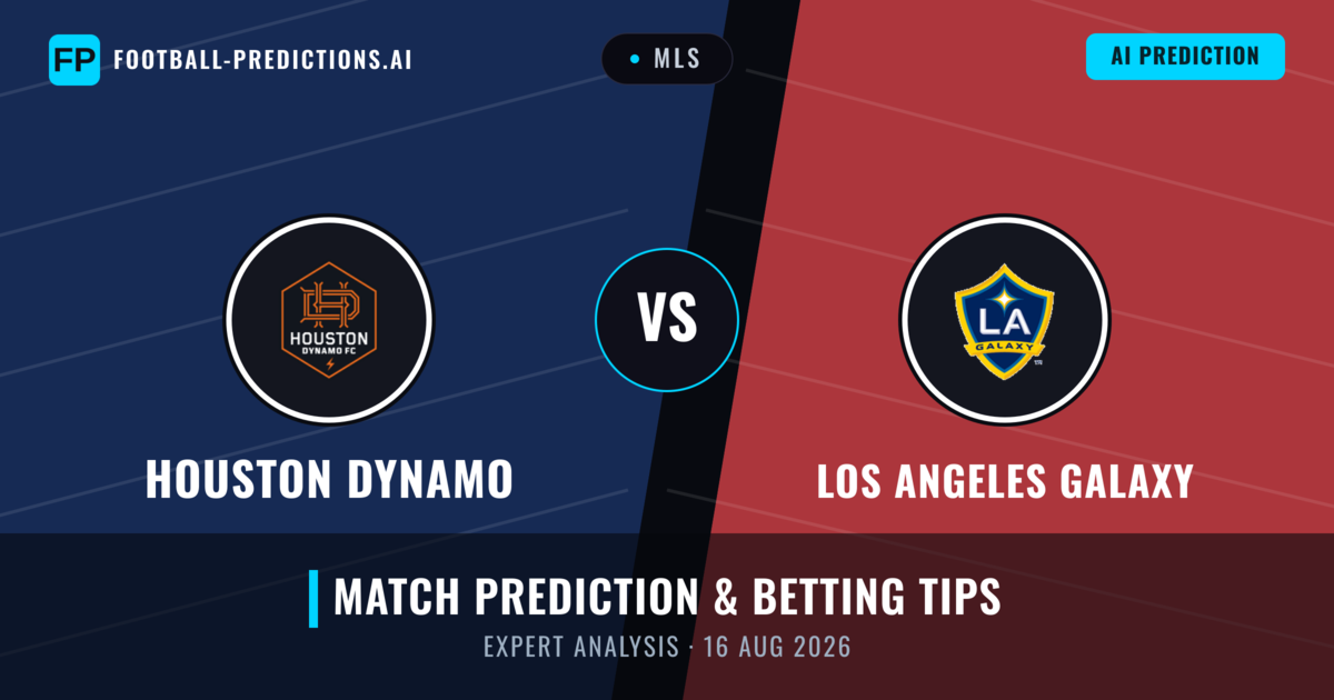 Houston Dynamo vs Los Angeles Galaxy — match prediction & preview