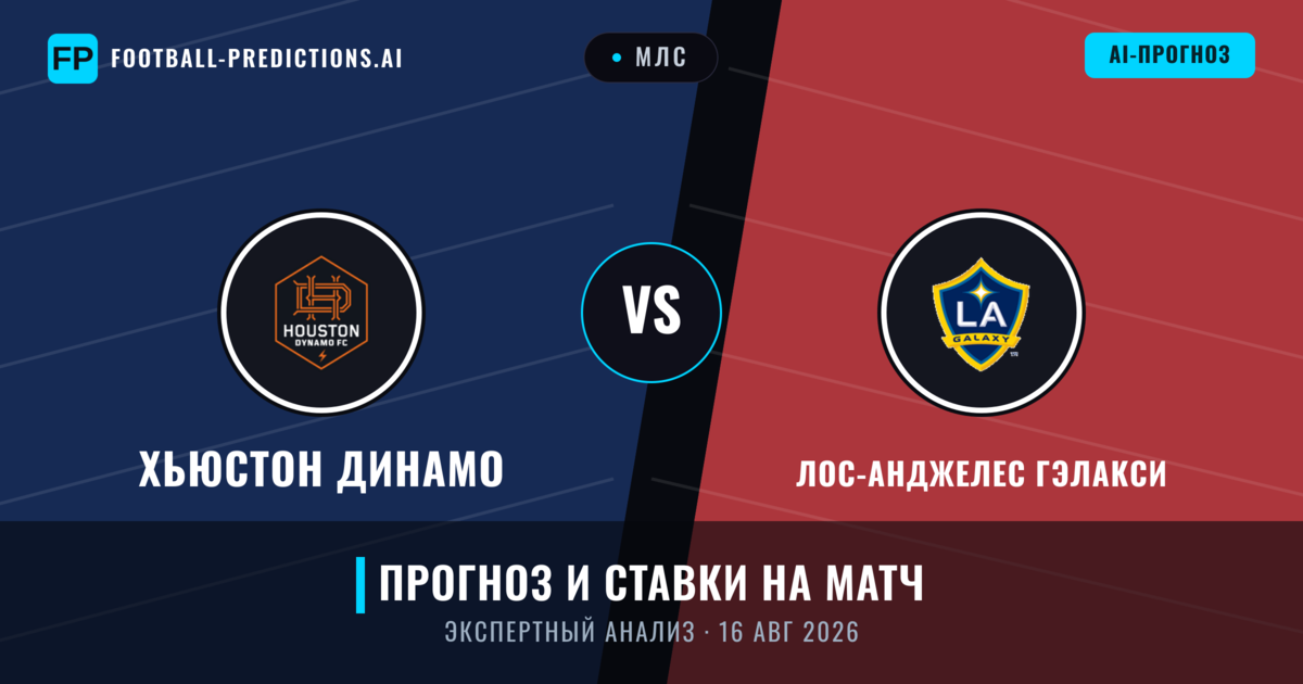 Хьюстон Динамо – Лос-Анджелес Гэлакси — прогноз и превью матча