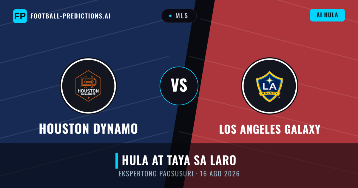 Houston Dynamo vs Los Angeles Galaxy — hula at preview ng laban