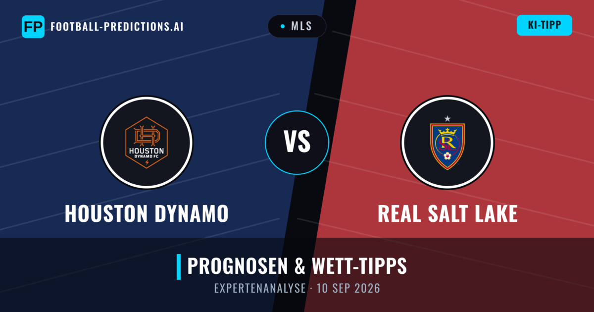 Houston Dynamo vs Real Salt Lake — Prognose und Spielvorschau