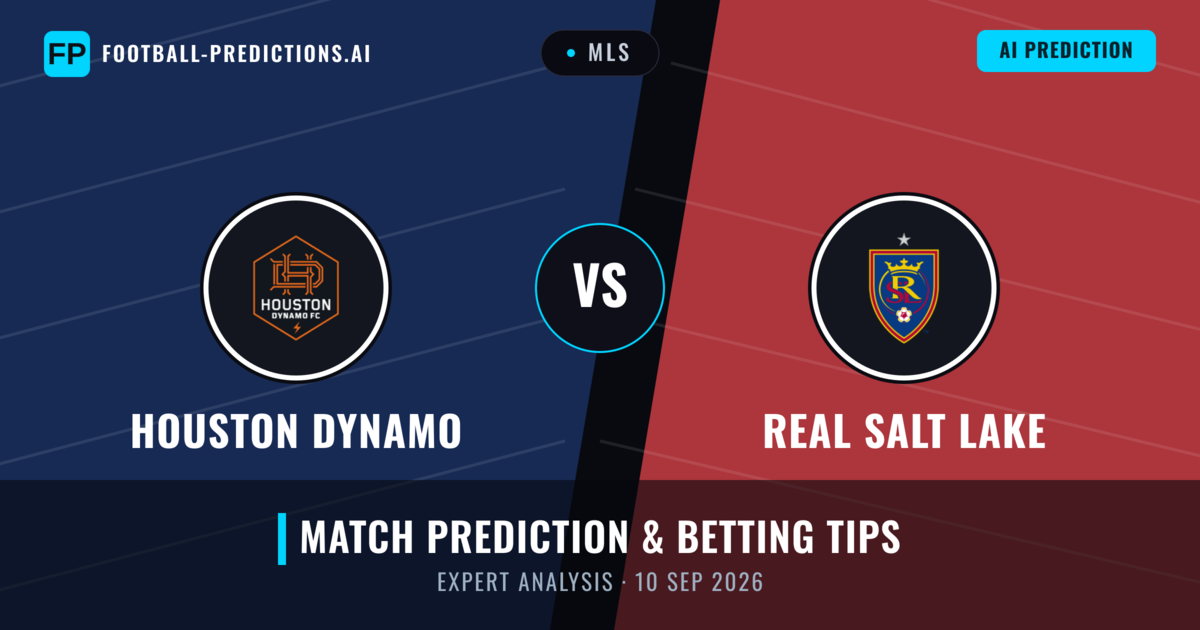 Houston Dynamo vs Real Salt Lake — match prediction & preview