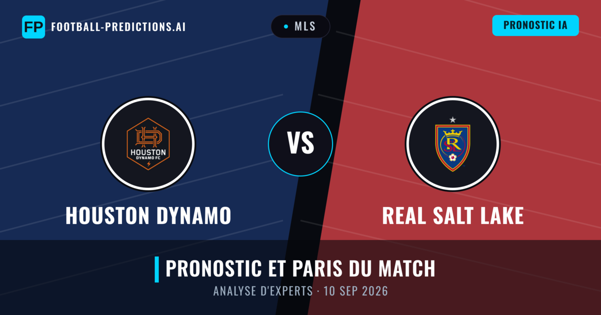 Houston Dynamo vs Real Salt Lake — pronostic et avant-match
