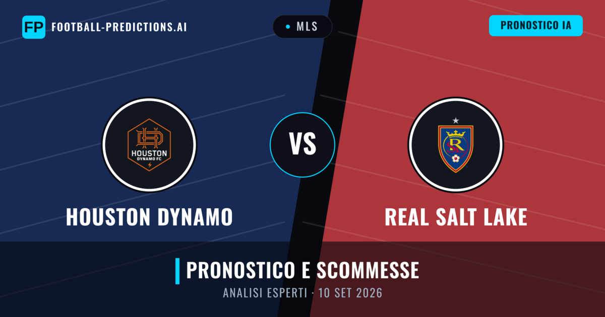 Houston Dynamo vs Real Salt Lake — pronostico e anteprima del match