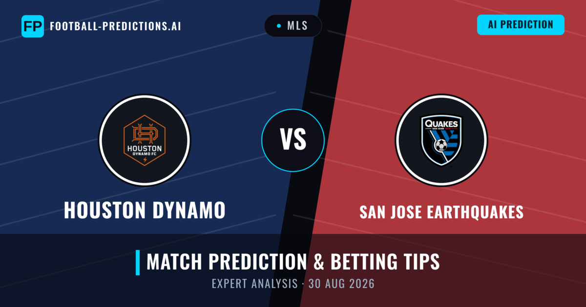 Houston Dynamo vs San Jose Earthquakes — match prediction & preview