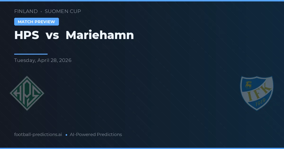 هيبس (فنلندا) vs مارييهامن (فنلندا) preview