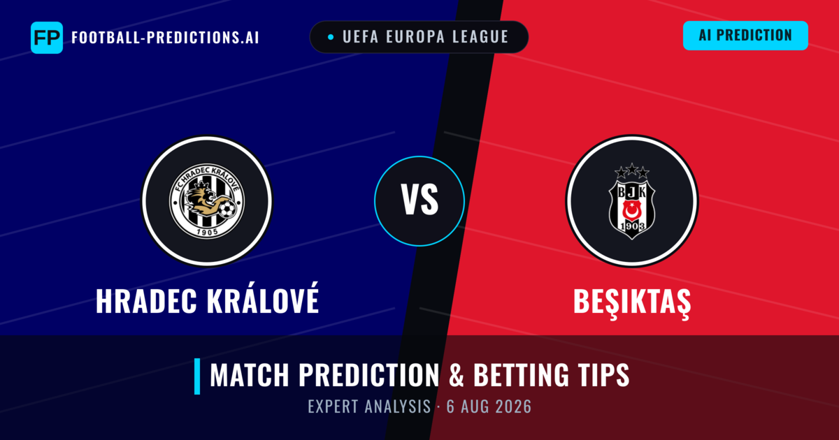 Hradec Králové vs Beşiktaş — match prediction & preview
