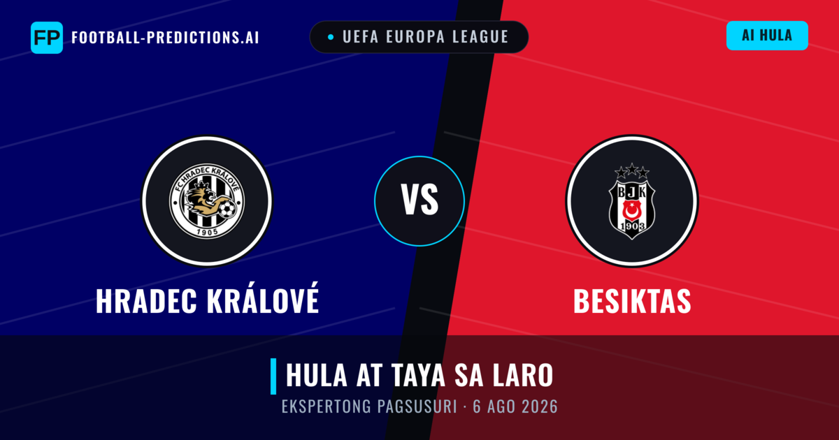 Hradec Králové vs Besiktas — hula at preview ng laban