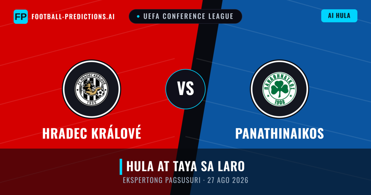 Hradec Králové vs Panathinaikos — hula at preview ng laban