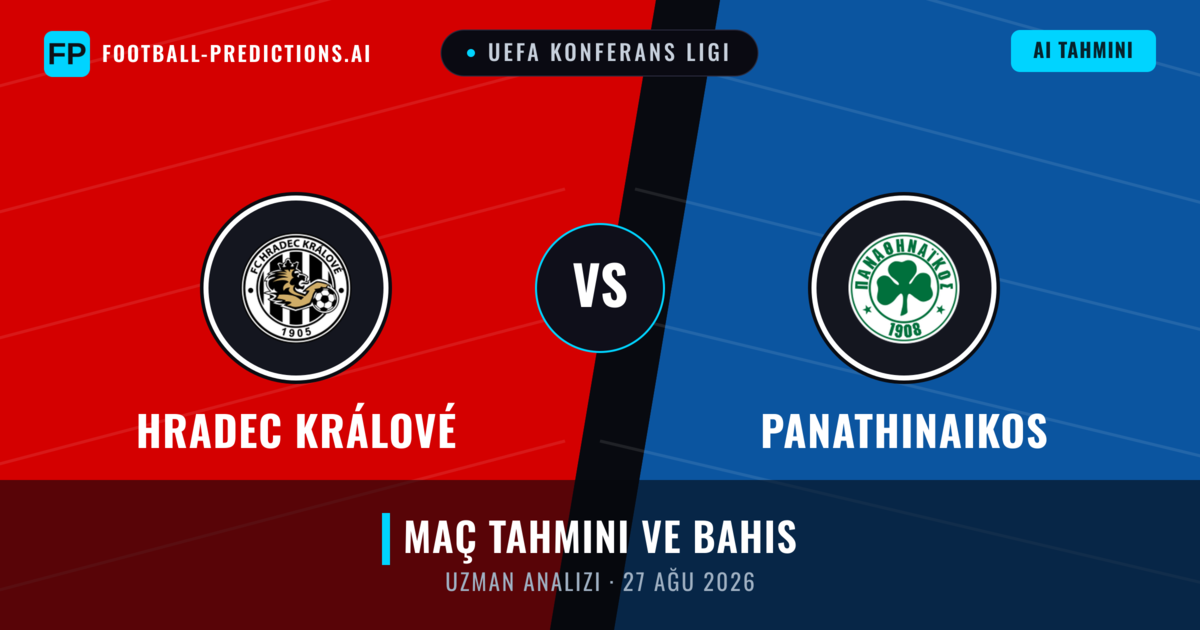 Hradec Králové - Panathinaikos — maç tahmini ve önizleme