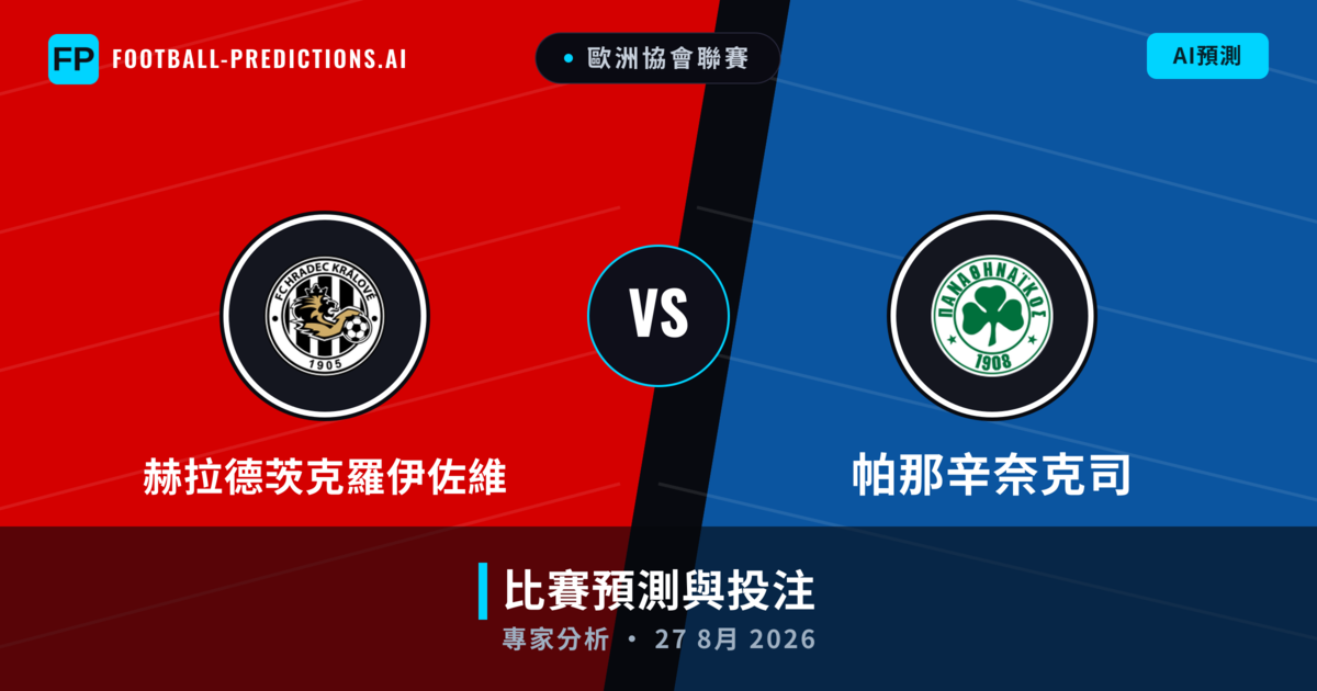 赫拉德茨克羅伊佐維 vs 帕那辛奈克司 — 比赛预测和前瞻