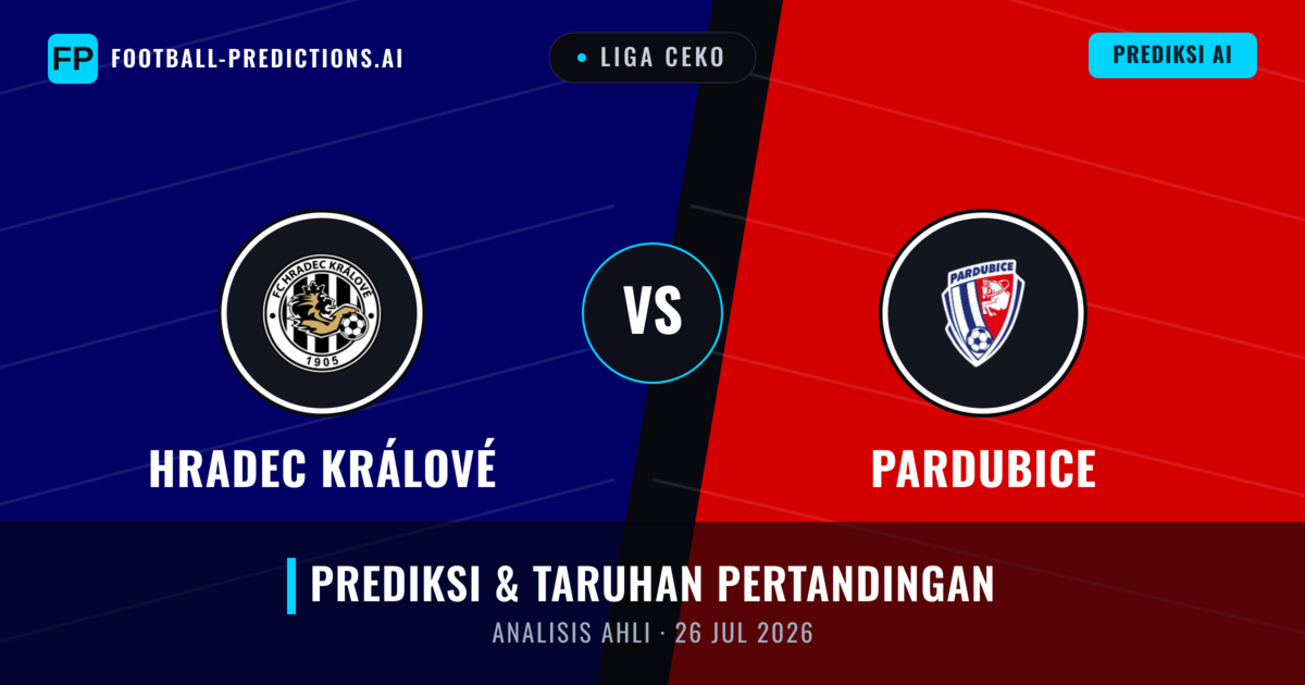 Hradec Králové vs Pardubice — prediksi dan pratinjau pertandingan