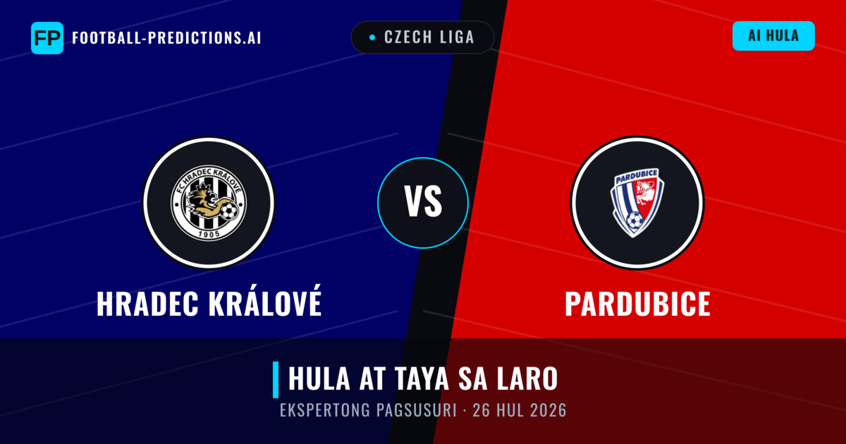 Hradec Králové vs Pardubice — hula at preview ng laban