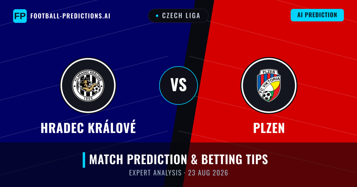 Hradec Králové vs Plzen — match prediction & preview