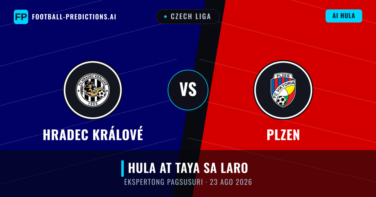 Hradec Králové vs Plzen — hula at preview ng laban