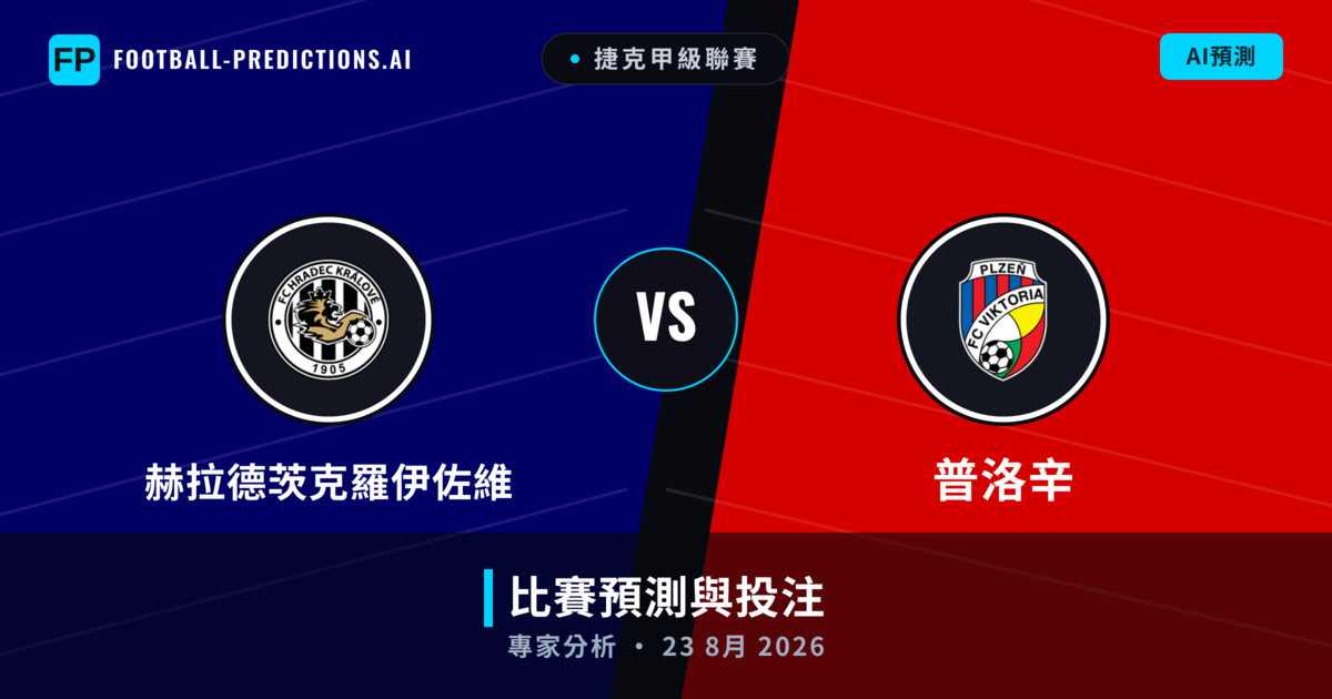 赫拉德茨克羅伊佐維 vs 普洛辛 — 比赛预测和前瞻