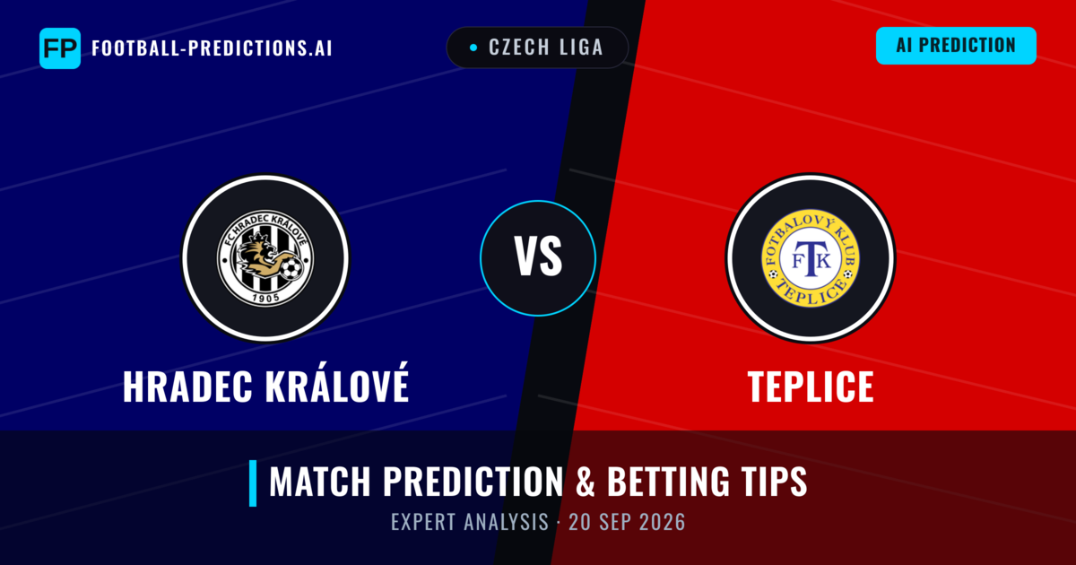 Hradec Králové vs Teplice — match prediction & preview