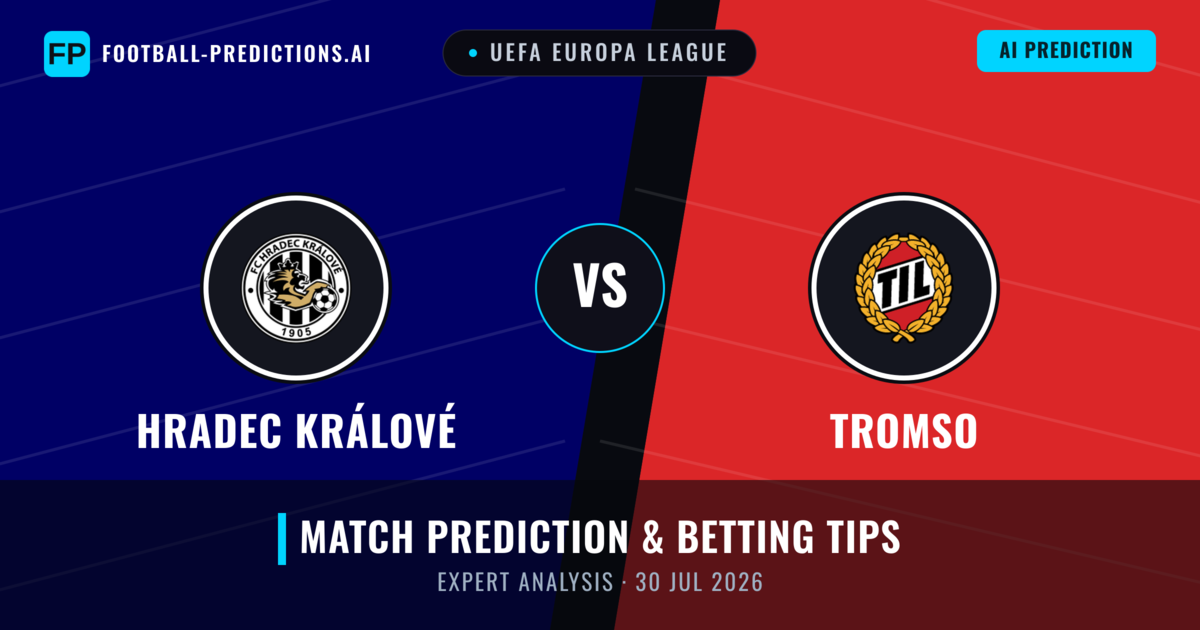 Hradec Králové vs Tromso — match prediction & preview