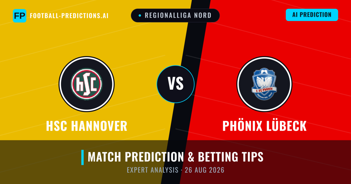 HSC Hannover vs Phönix Lübeck — match prediction & preview
