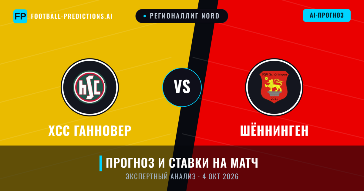 ХСС Ганновер – Шённинген — прогноз и превью матча