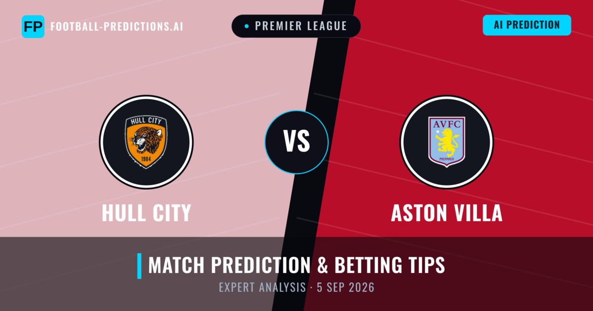 Hull City vs Aston Villa — match prediction & preview