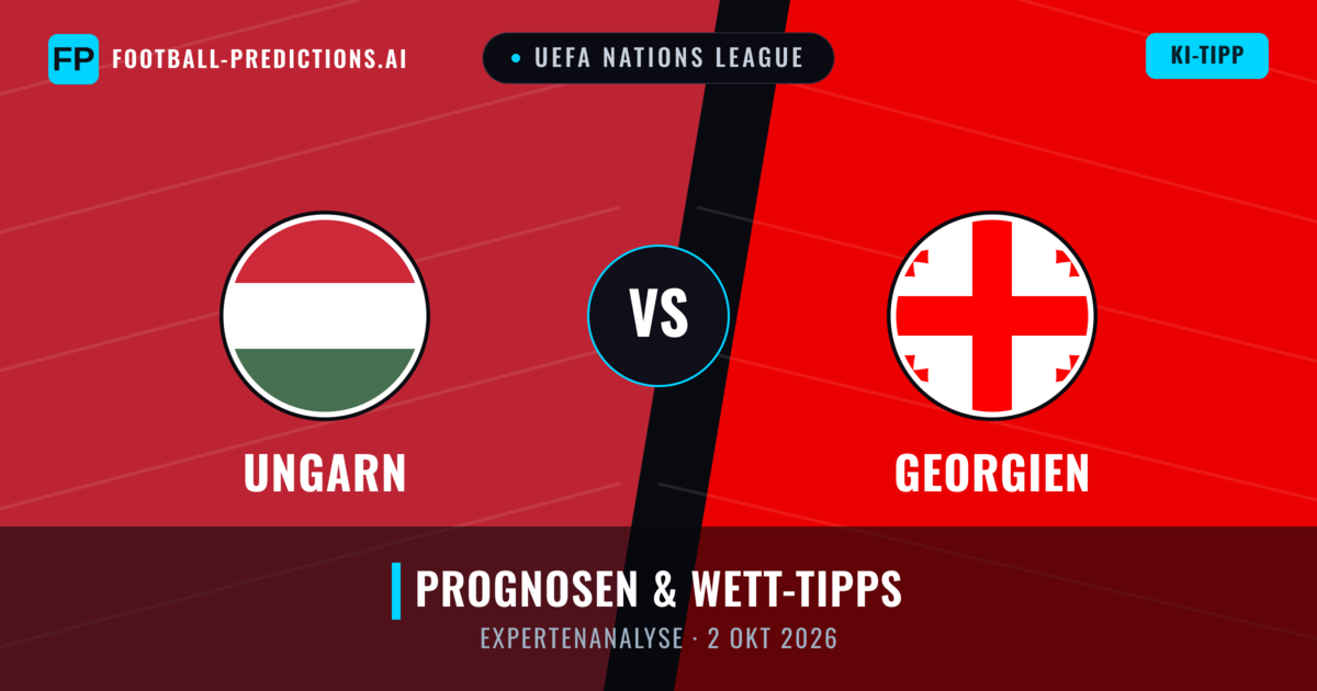 Ungarn vs Georgien — Prognose und Spielvorschau