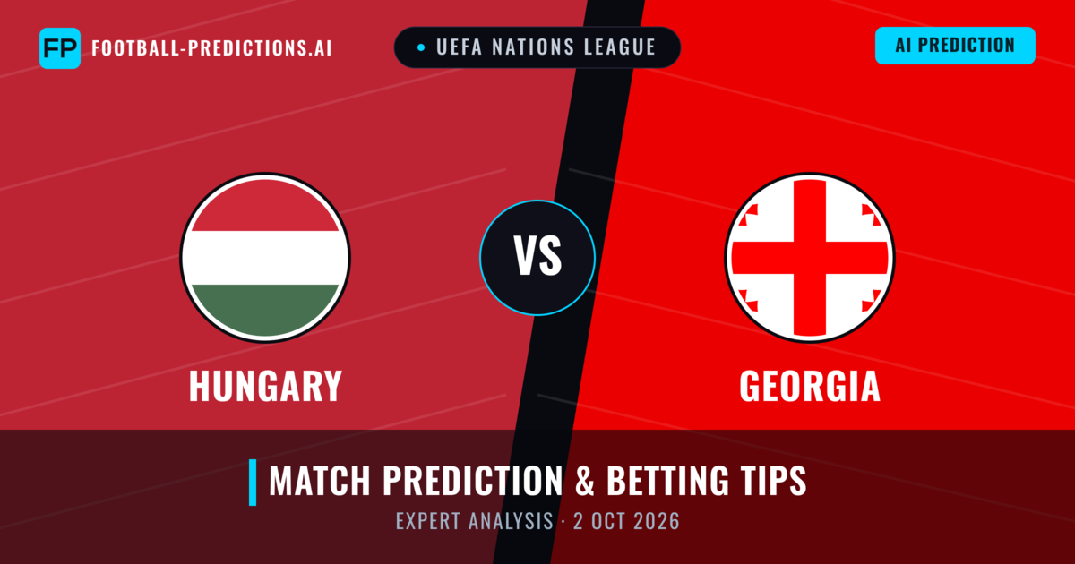 Hungary vs Georgia — match prediction & preview