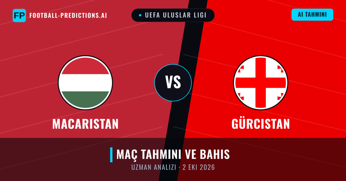 Macaristan - Gürcistan — maç tahmini ve önizleme