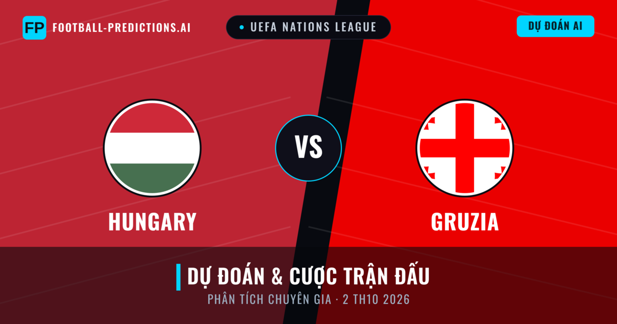 Hungary vs Gruzia — dự đoán và xem trước trận đấu